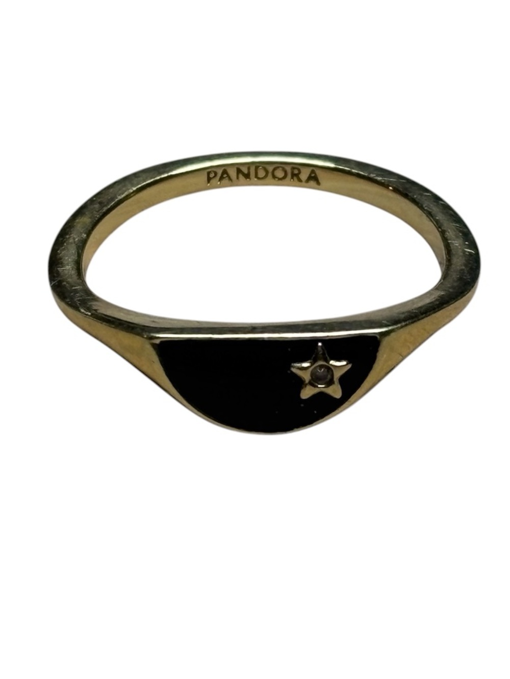 Pandora ME 14kP signet ring